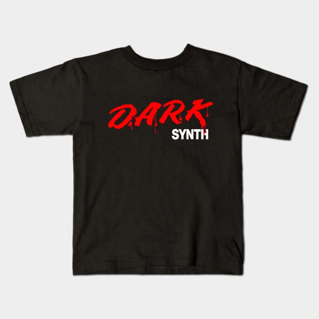 Dark Synth Kids T-Shirt by Producer